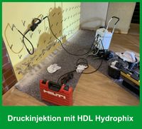 Druckinjektion über Durchlaufzähler mit HDL Hydrophix